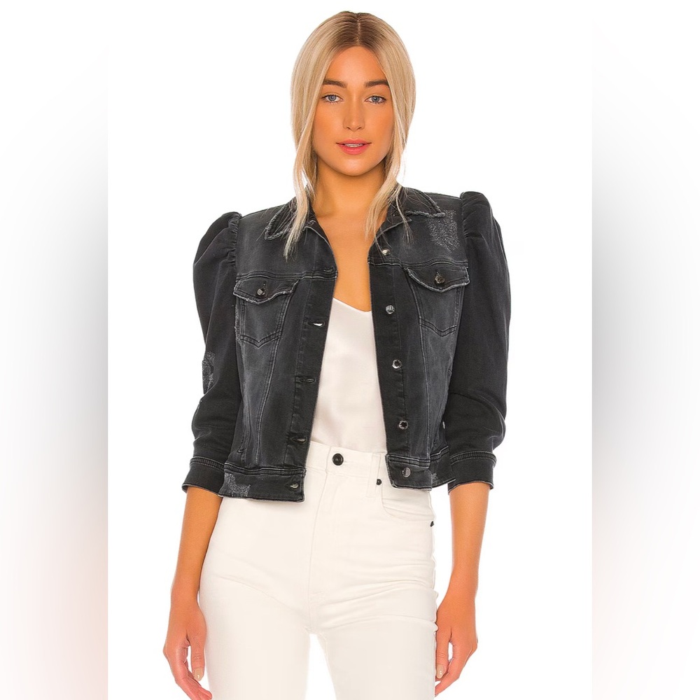 Retrofete Ada puffer sleeves, S, faded black